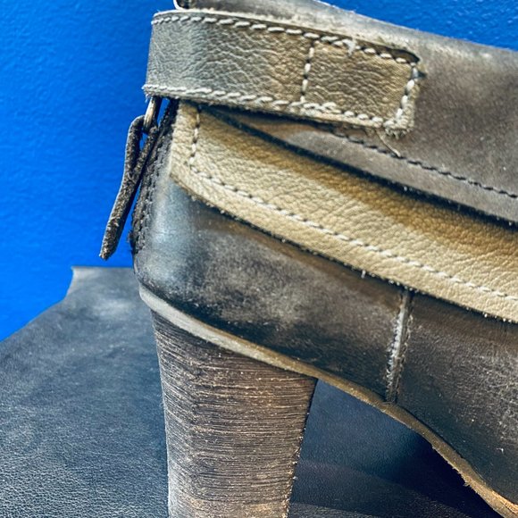Leather Ankle Boots - Size 6 - Picture 4 of 7
